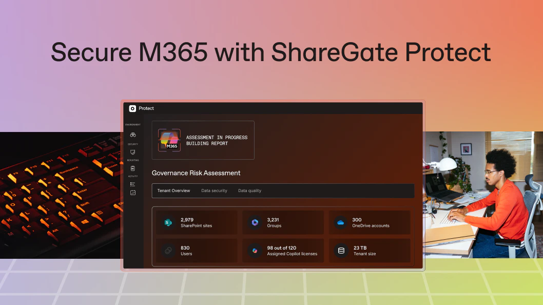 screenshot of ShareGate Migrate